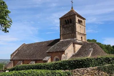 Chapelle romane en Bourgogne