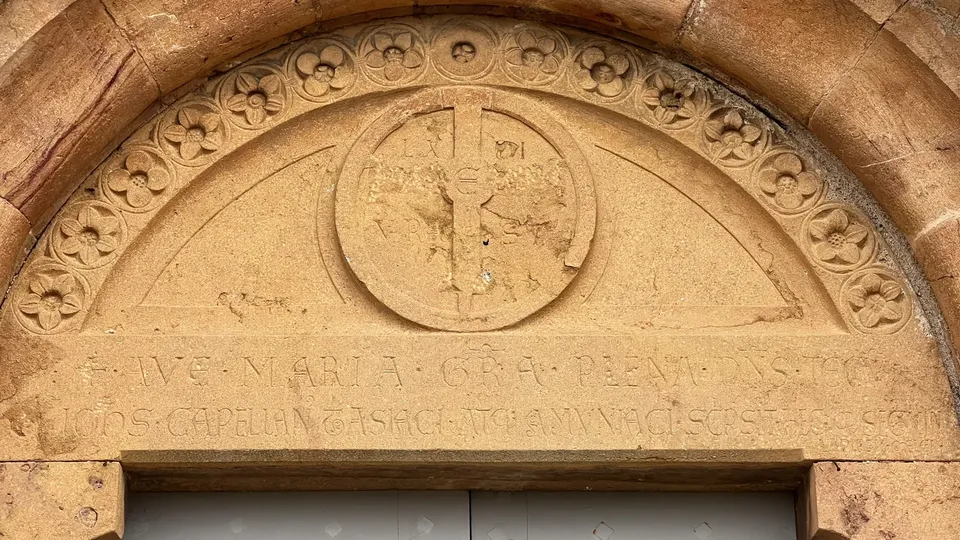 Le portail sud après restauration